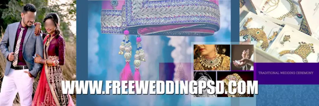 free wedding album layout psd