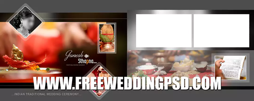free wedding psd actions