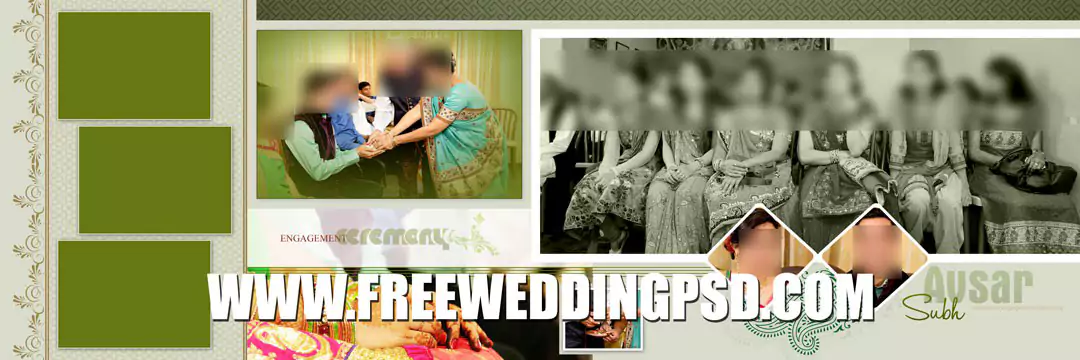 Free Wedding Psd 12 X 36 (96) |  free wedding album psd download