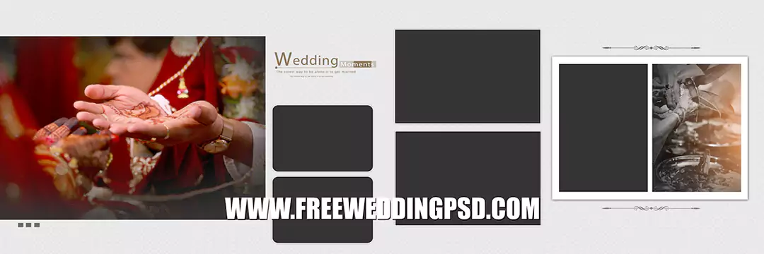 wedding album design templates psd free download