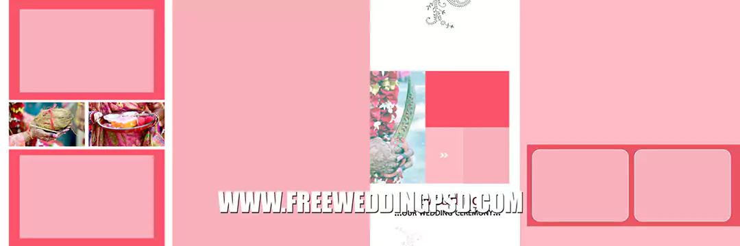 Wedding album templates psd free download