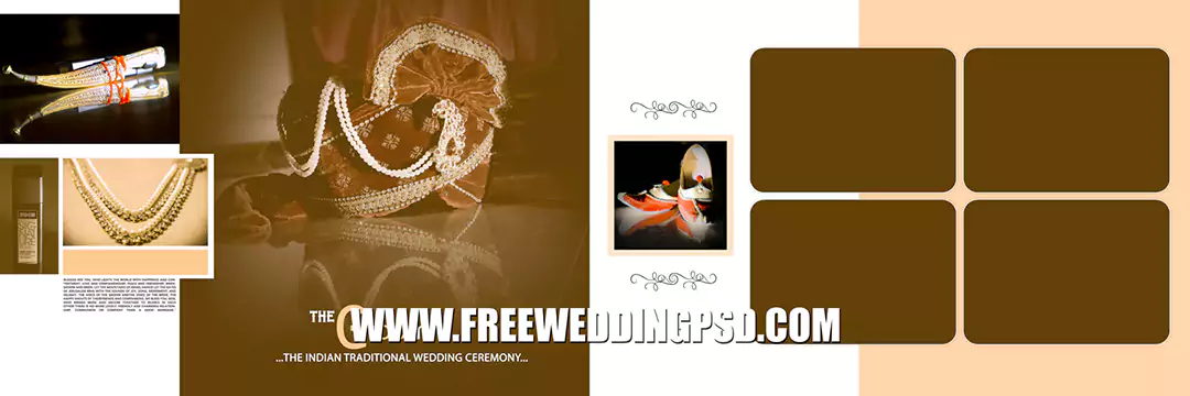 Wedding album templates psd free download