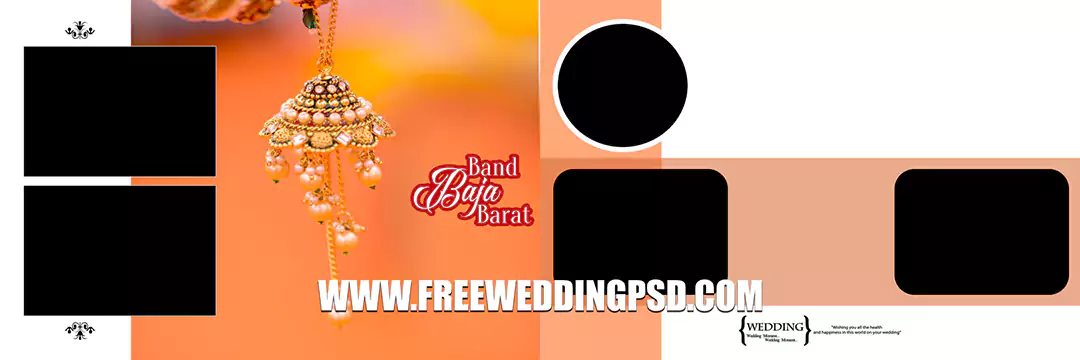 Wedding album templates psd free download