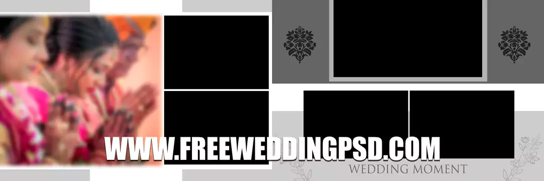 free wedding album templates psd