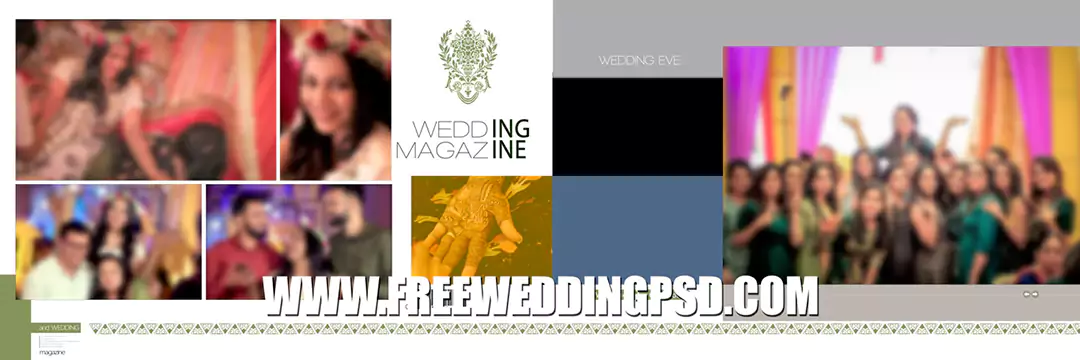 Psd wedding album templates free download