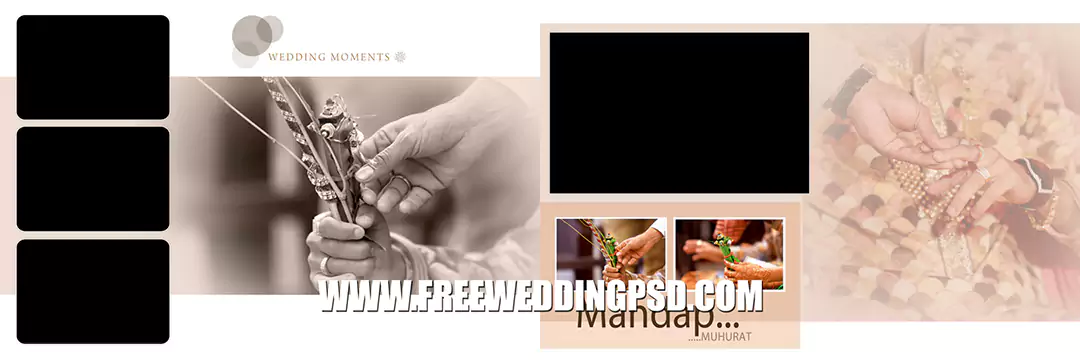indian wedding album psd templates free download