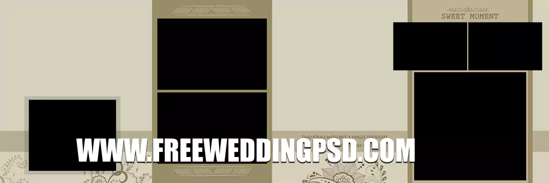 creative wedding album design templates psd free download