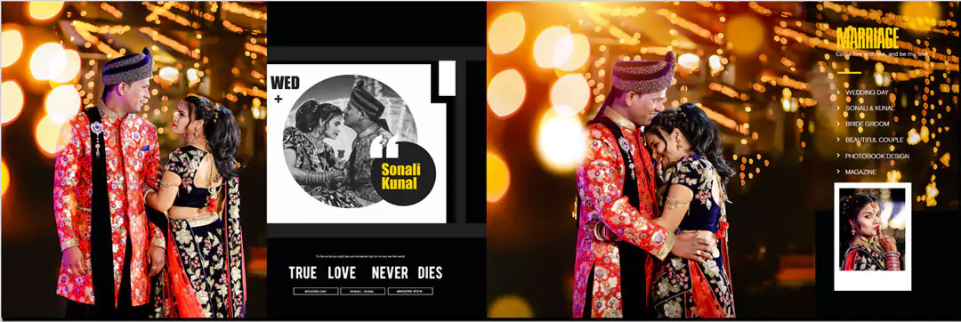 New Wedding Album 12x36 PSD Free Download