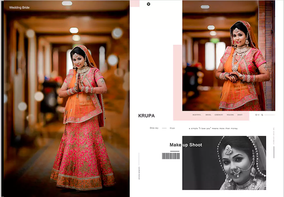 Indian Wedding Album Design 17×24 Psd Templates