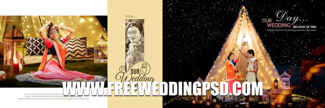 NEW 12x36 DM For Indian Wedding Album Designs