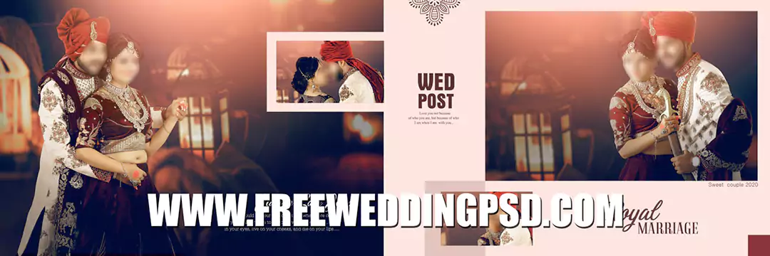 Wedding Album DM Design Free Download