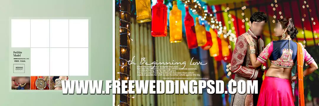 New Indian Wedding Album 12x36 DM Design Free Download