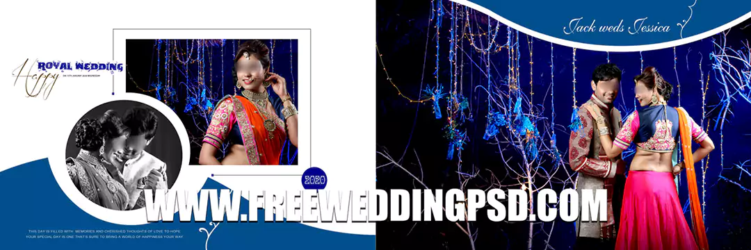 Indian Wedding Album DM Design