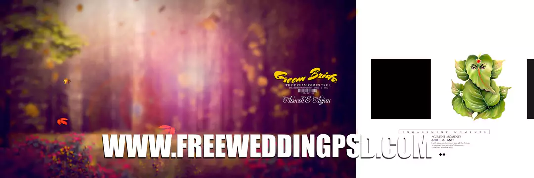 12x36 wedding album psd free