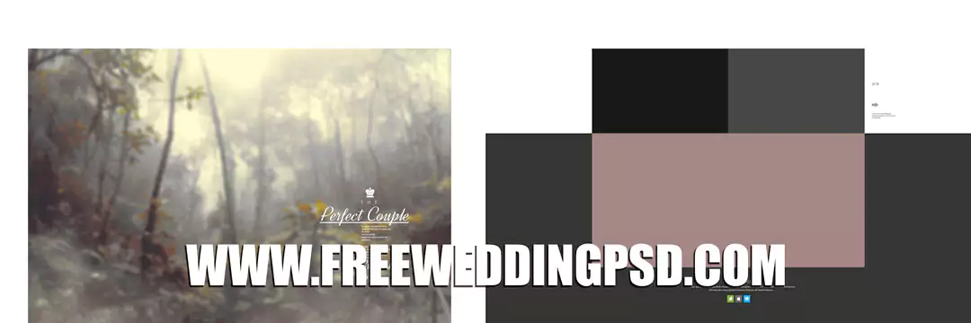 wedding psd files free download