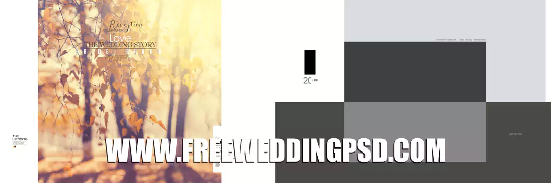 wedding psd files free download