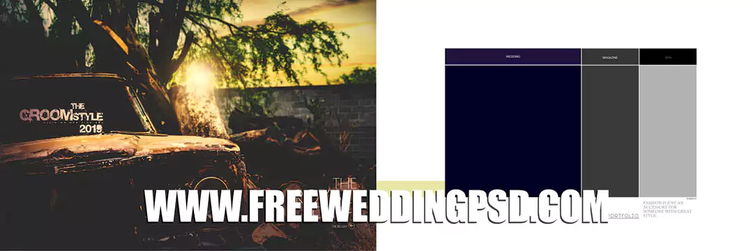 wedding psd files free download