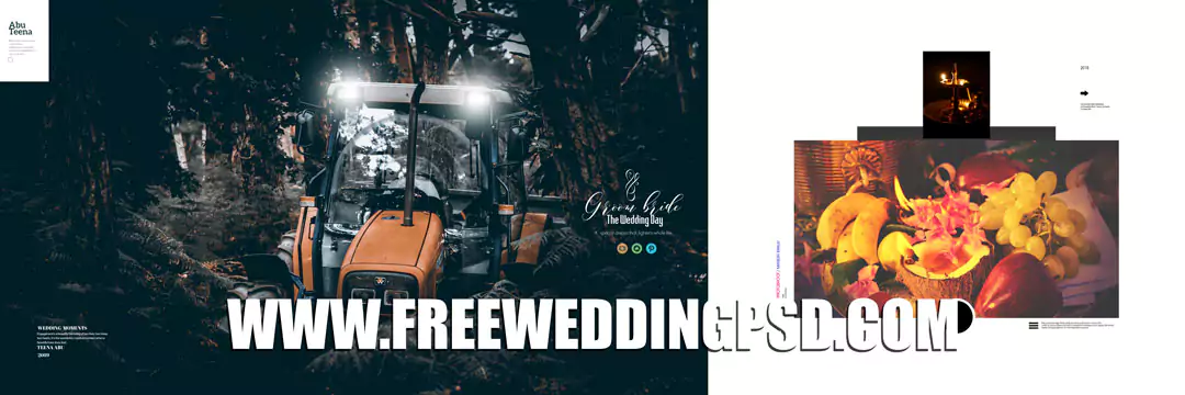 wedding psd files free download