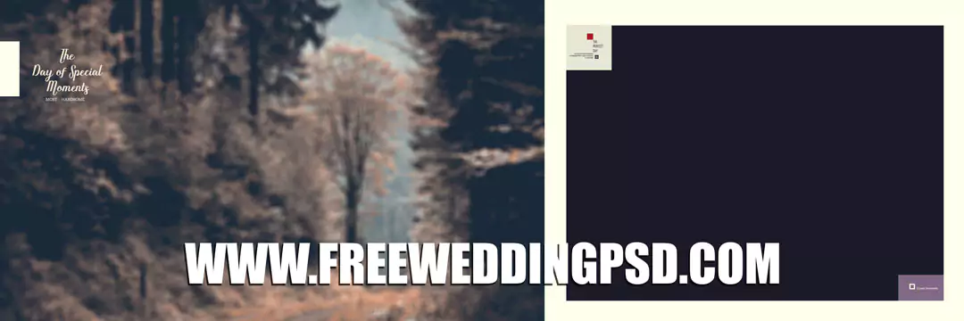 wedding psd files free download