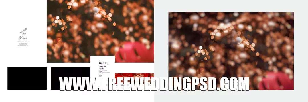 wedding psd files free download