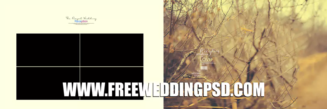 wedding psd files free download