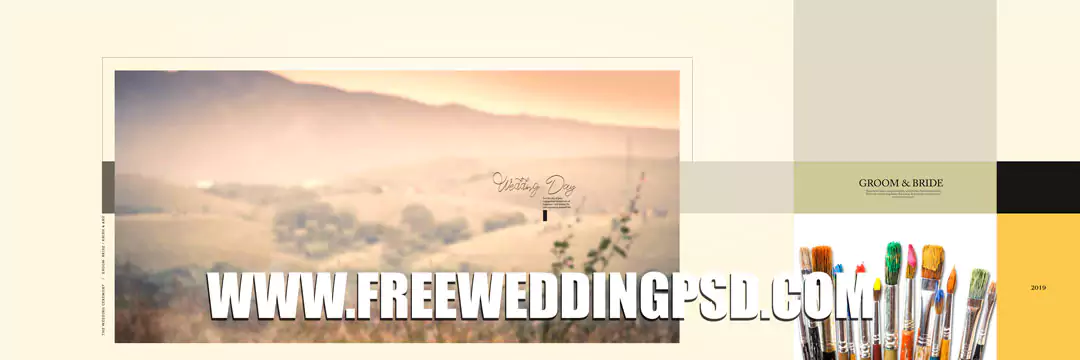 12x36 wedding album psd free