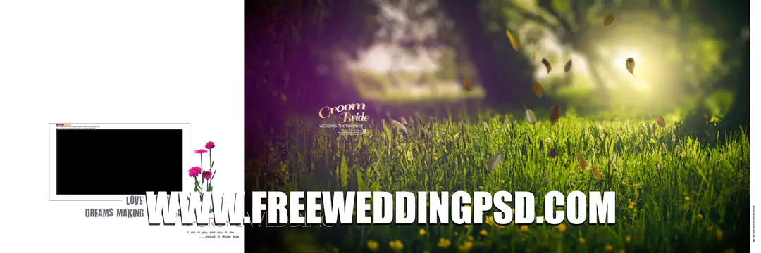 12x36 wedding album psd free