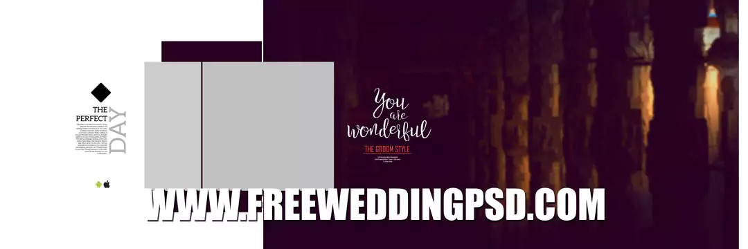12x36 wedding album psd free