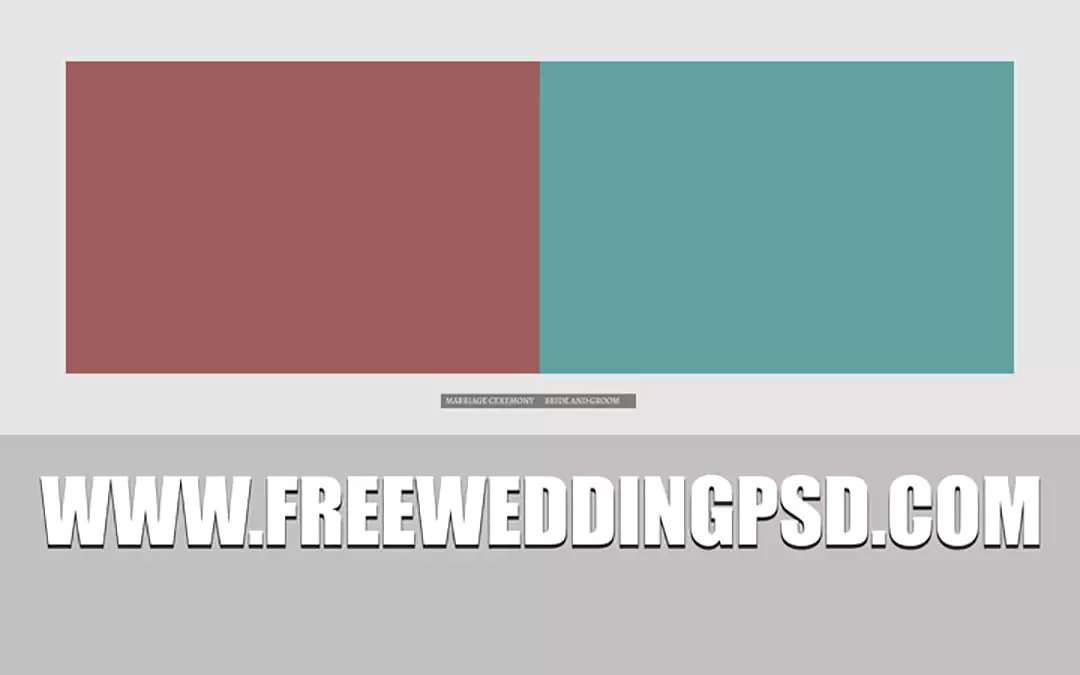 new wedding album psd