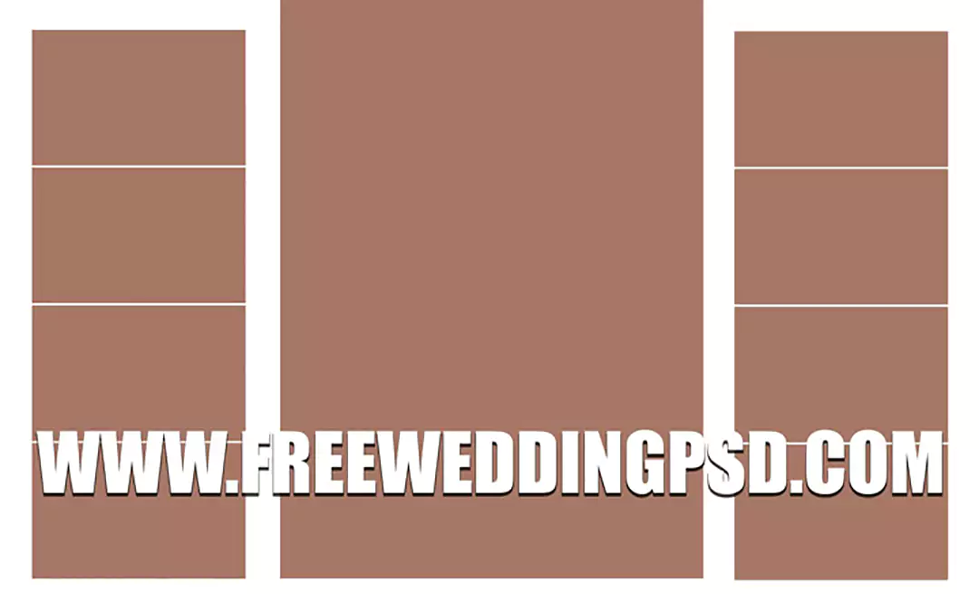 new wedding album psd