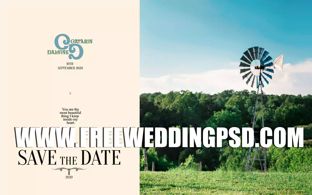 wedding save the date templates