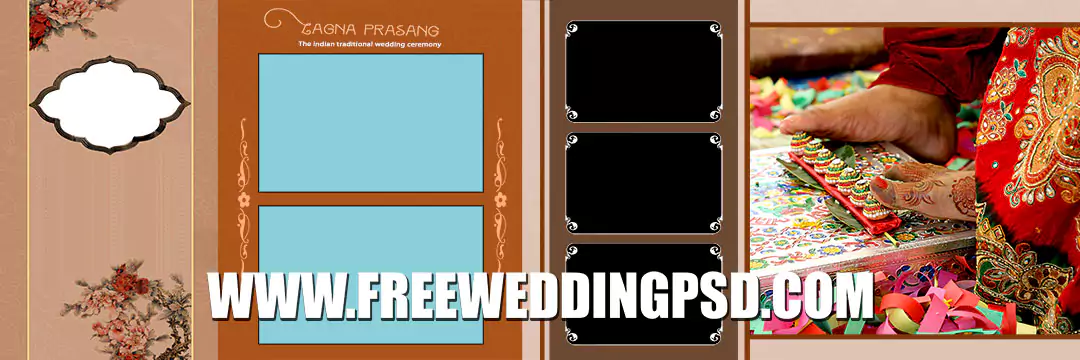 Wedding Album Design Photoshop Backgrounds 12x36 Psd