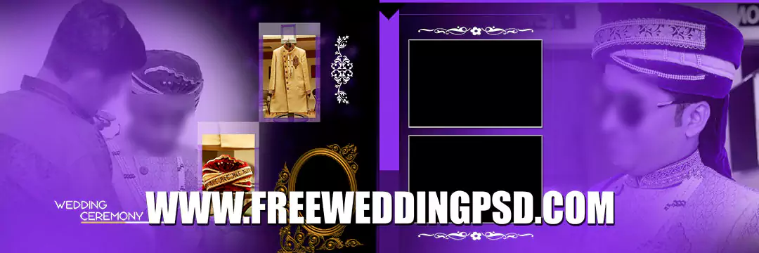 Wedding Album Design Photoshop Backgrounds 12x36 Psd