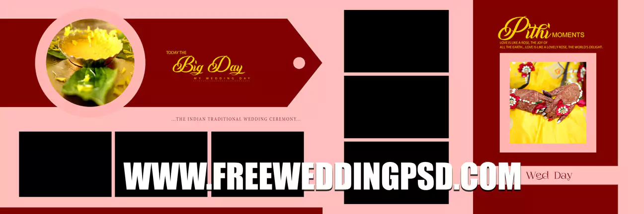 Best Wedding Album Psd 12x36 2021 For Free