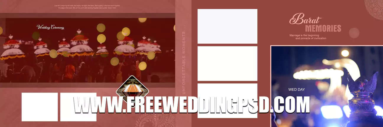 Best Wedding Album Psd 12x36 2021 For Free