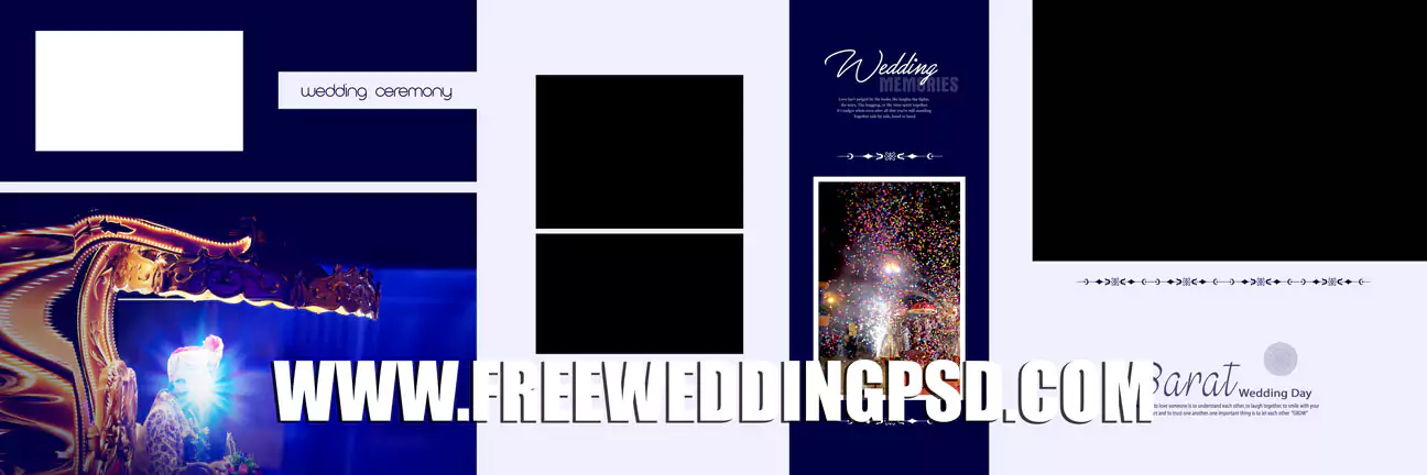 Indian Wedding Album Design 12x36 Psd Templates