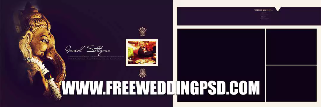 Wedding Album 12×36 PSD Designs