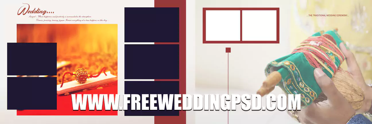 wedding album design templates psd free download 12x36