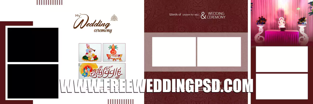 wedding album design templates psd free download 12x36