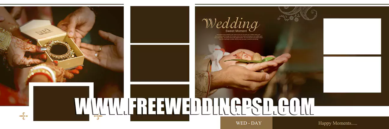wedding album design templates psd free download 12x36