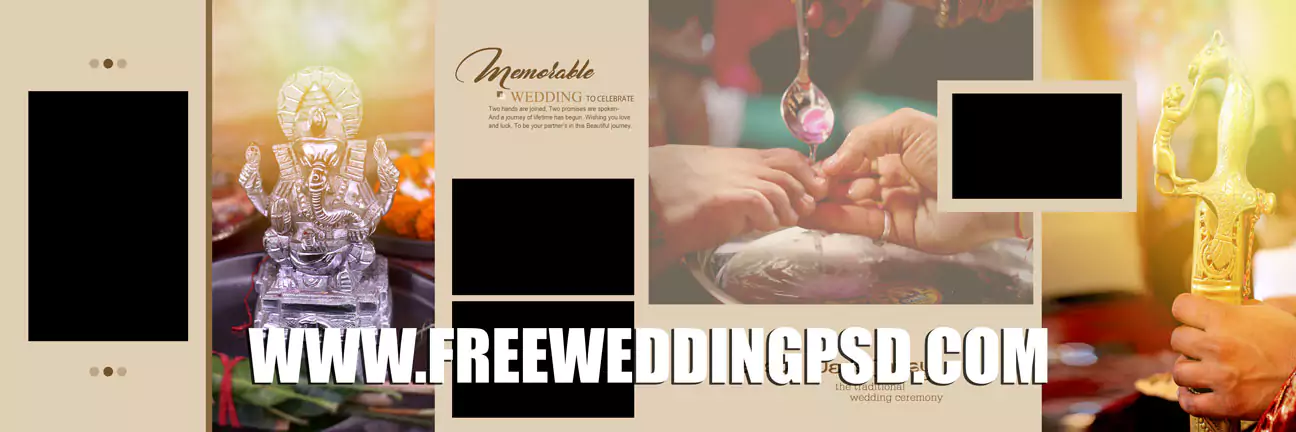 wedding album design templates psd
