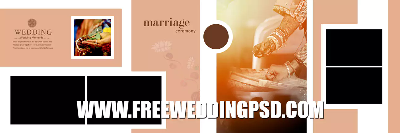 wedding album design templates psd
