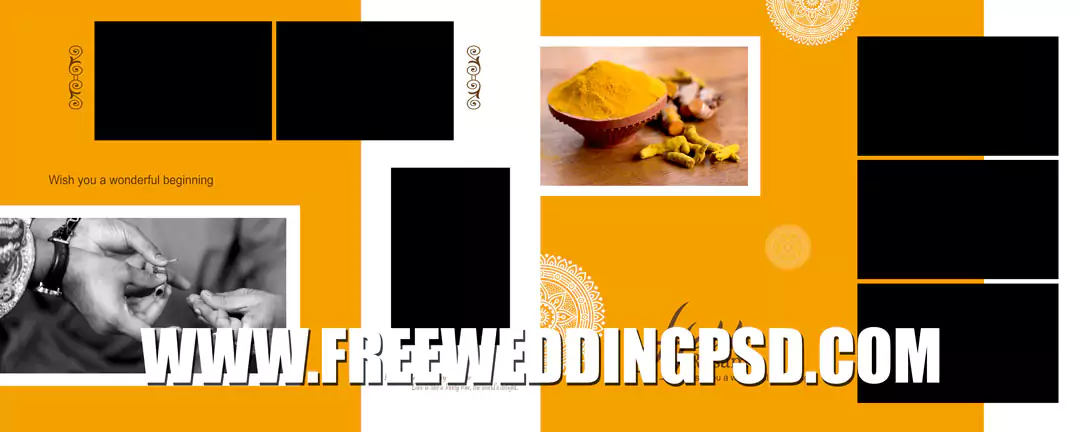 indian wedding album design 12x36 psd free download