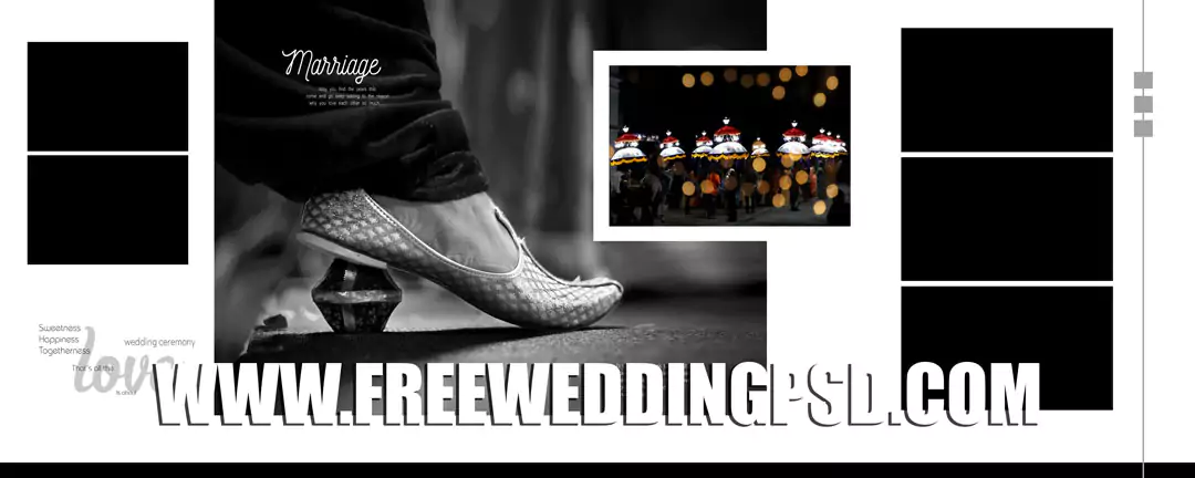 indian wedding album design 12x36 psd free download