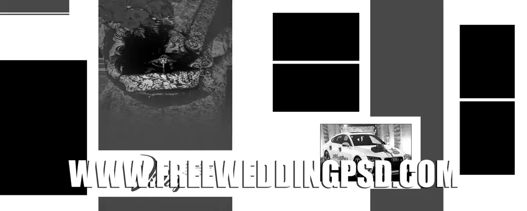 Wedding Album Design PSD Free Download 18x24