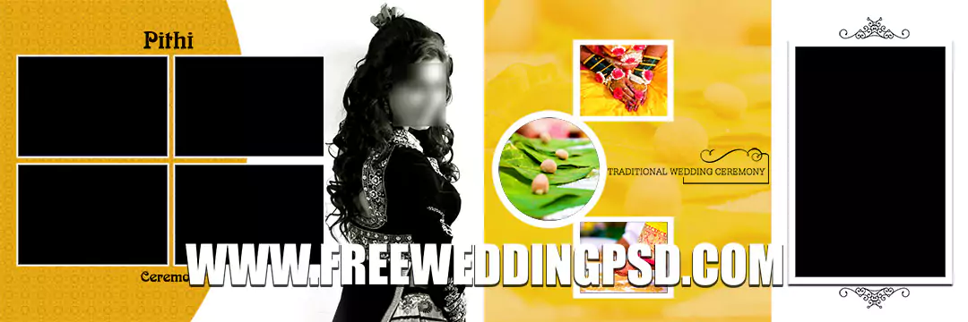 Wedding Album 12×36 PSD Designs