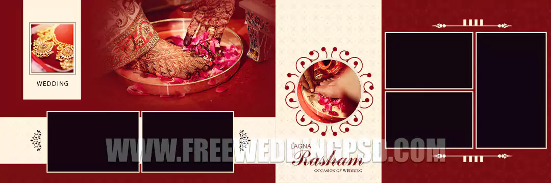 Wedding Album 12×36 PSD Designs