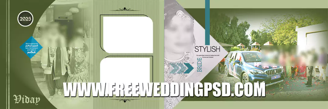 Indian Wedding Album Design Templates 12x36