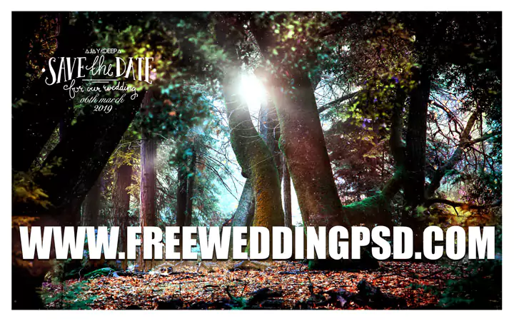free wedding psd united kingdom