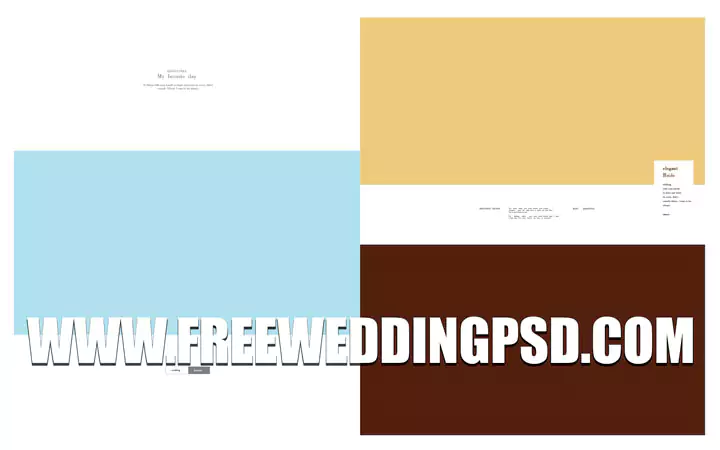 indian wedding psd templates